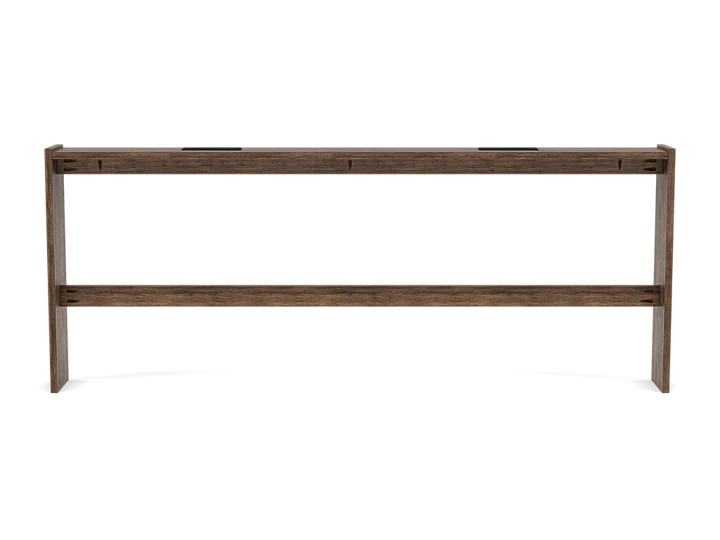 76" Brown Console Table
