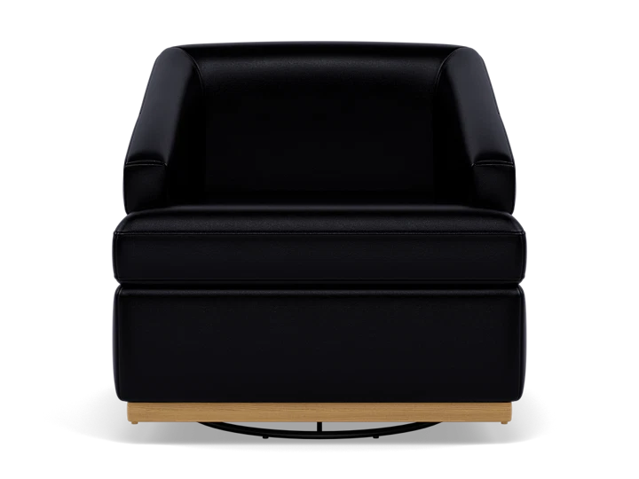 Destin Leather Swivel Chair