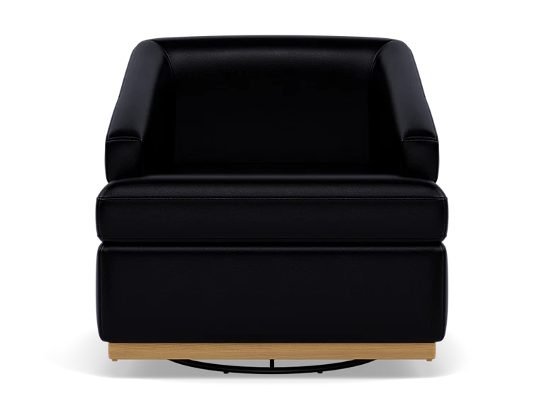 Destin Leather Swivel Chair