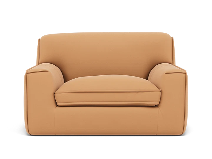 Cameron Leather Wide Chair