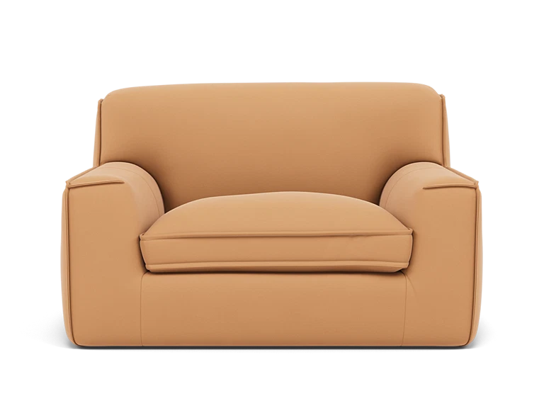 Cameron Leather Wide Chair