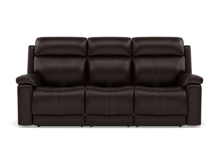 Luke Loaded Zero Gravity Reclining Sofa With Immersive Audio, Drop Down Table, Heat, Massage