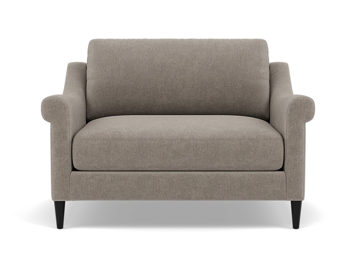 Hertz Sloped Roll Arm Cuddle Chair