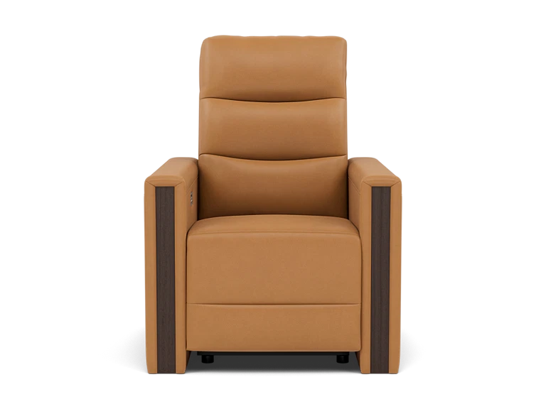 Conway Leather Fully Loaded Wall Saver Recliner