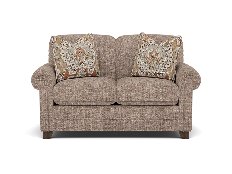 Amy Panel Arm Loveseat
