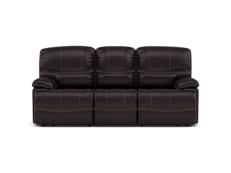 Denver Leather Zero Gravity Power Reclining Sofa