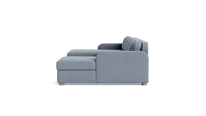 Archie Double Chaise Sectional rendering