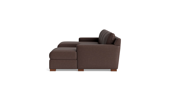 Catalina Double Chaise Sectional (Bench Cushion) rendering