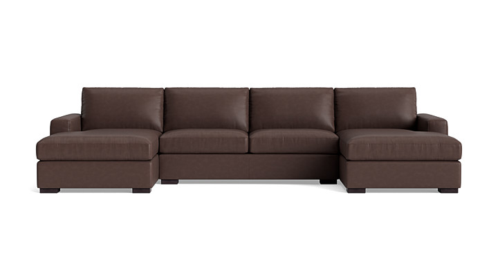 Couch Potato Double Chaise Sectional rendering