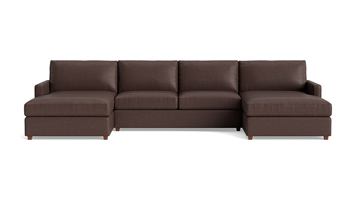 Couch Potato Lite Double Chaise Sectional rendering