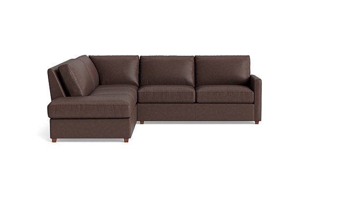 Couch Potato Lite Sectional with Bumper (Extra Deep) rendering