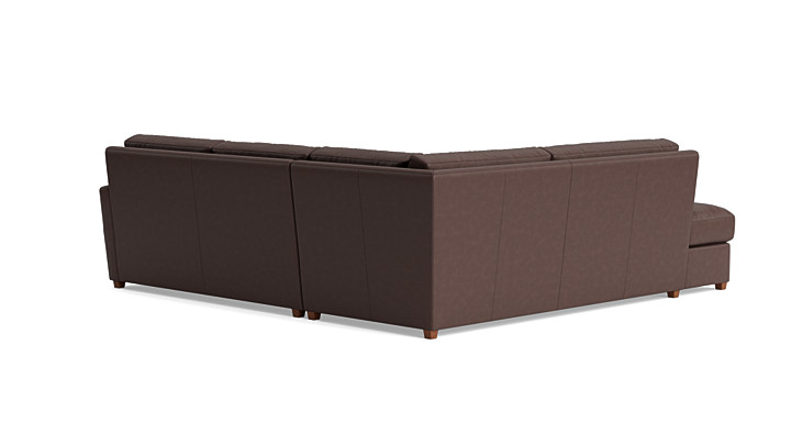 Couch Potato Lite Sectional with Bumper (Extra Deep) rendering