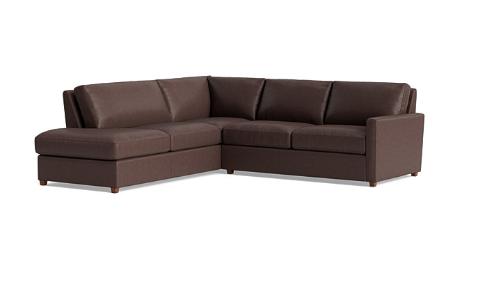 Couch Potato Lite Sectional with Bumper (Extra Deep) rendering