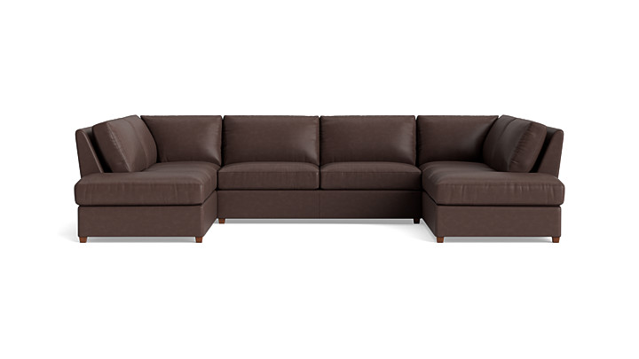 Couch Potato Lite U-Shaped Bumper Sectional rendering