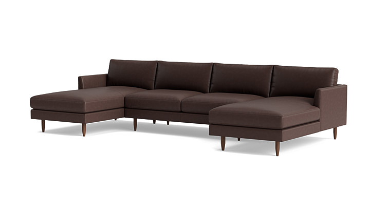 Crowd Pleaser Double Chaise Sectional rendering