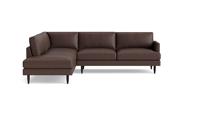 Crowd Pleaser Sectional With Bumper rendering