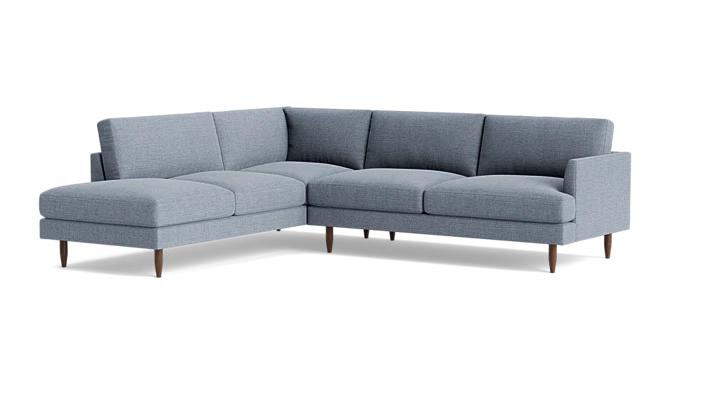 Crowd Pleaser Sectional With Bumper - Thumbnail 2
