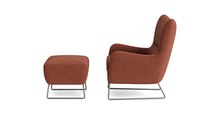 Ellis Chair + Ottoman placeholder
