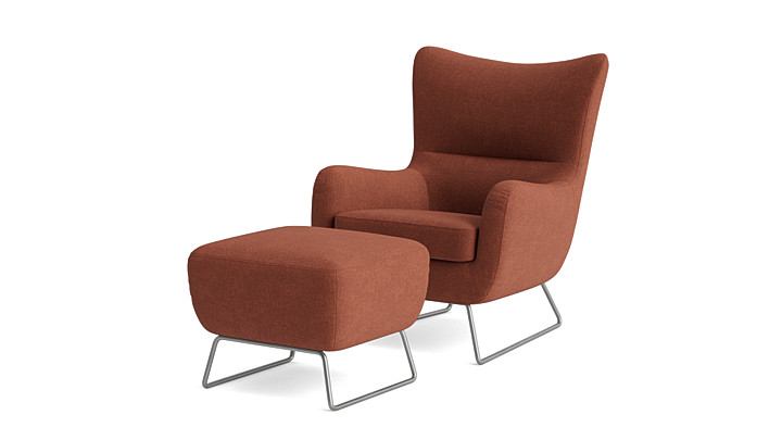 Ellis Chair + Ottoman placeholder