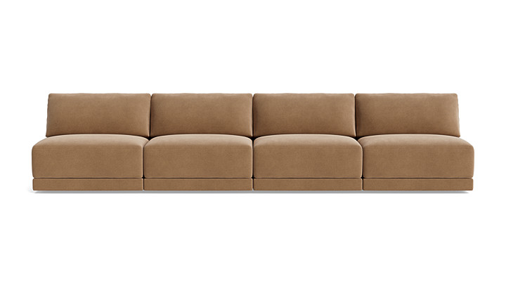 Eva Armless Modular Sofa Cylindo Rendering
