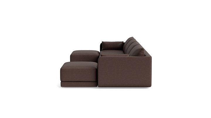 Eva Double Chaise Sectional rendering