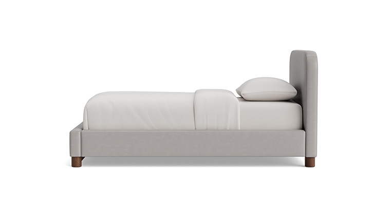 Eva Platform Bed rendering