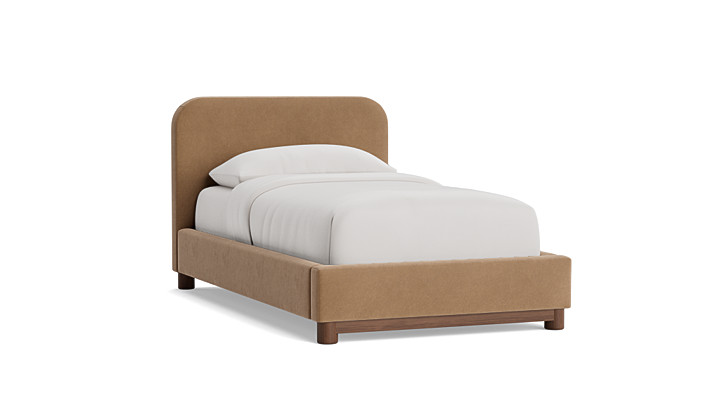 Eva Platform Bed Cylindo Rendering
