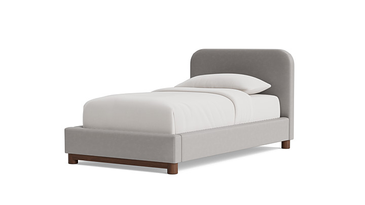 Eva Platform Bed rendering