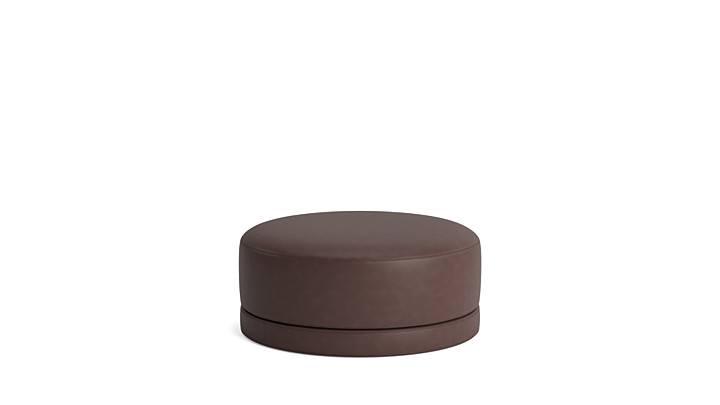 Eva Round Ottoman rendering