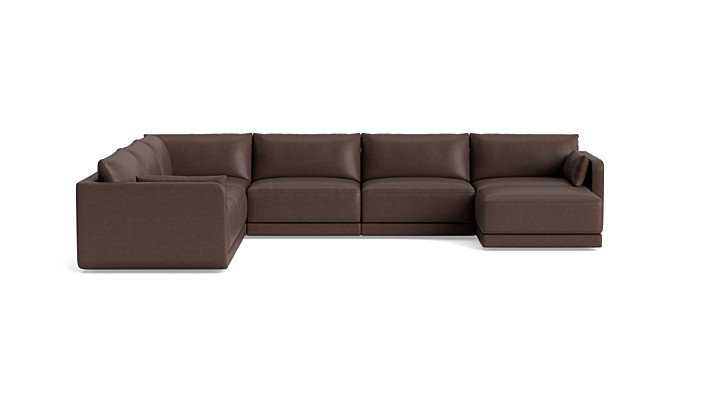 Eva Sectional with Chaise rendering