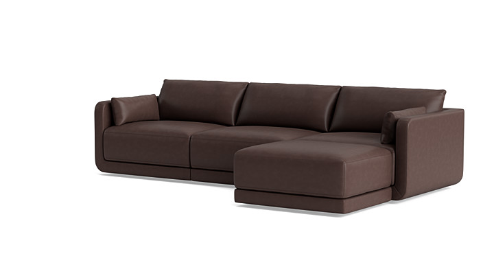 Eva Sofa with Chaise rendering