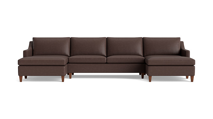 Johnny Homemaker Double Chaise Sectional rendering