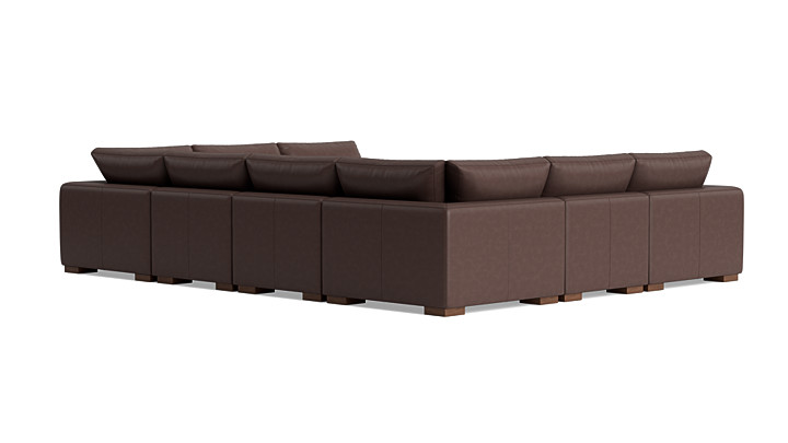 Like Butter U-Shape Sectional rendering