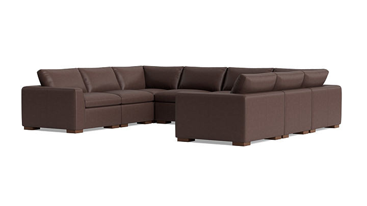 Like Butter U-Shape Sectional rendering