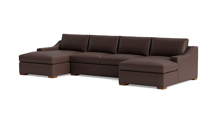 Lucca Double Chaise Sectional rendering