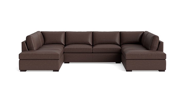Lucca U-Shaped Bumper Sectional rendering