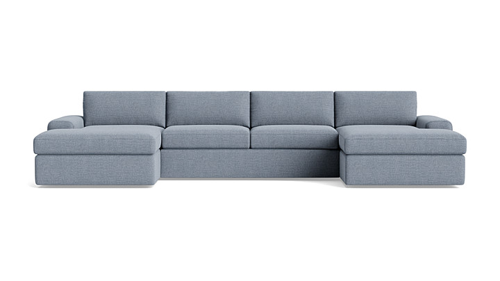 OG Couch Potato Double Chaise Sectional rendering