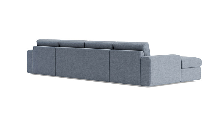 OG Couch Potato Double Chaise Sectional rendering