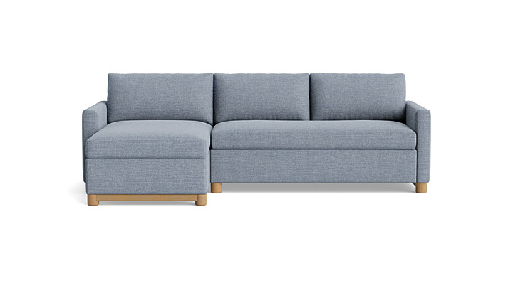 Reve Sleeper Sofa With Chaise (Bench Cushion) rendering