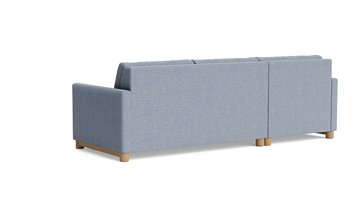 Reve Sleeper Sofa With Chaise rendering