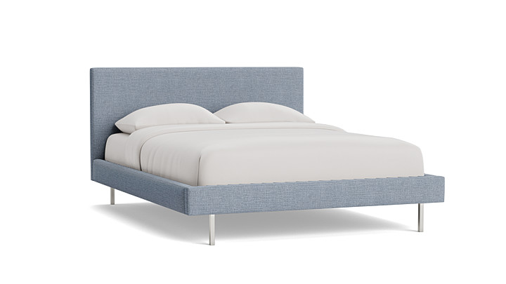Skinny Fat Platform Bed Cylindo Rendering