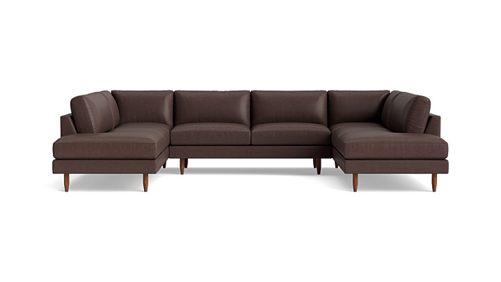 Skinny Fat U-Shaped Bumper Sectional rendering