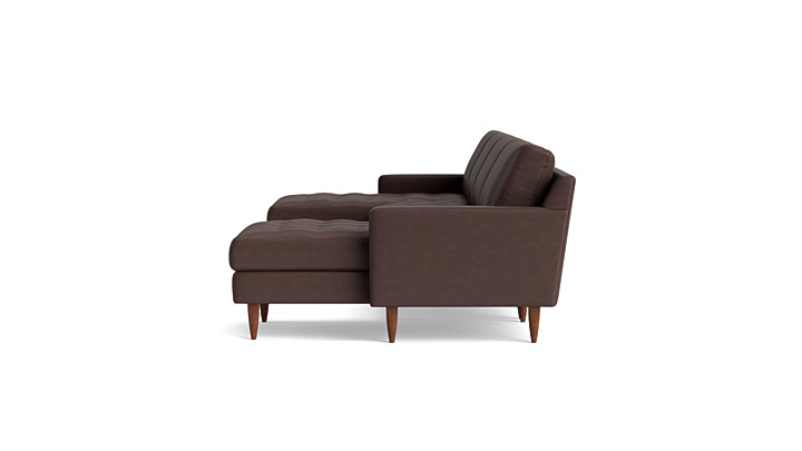 The MCM Double Chaise Sectional rendering