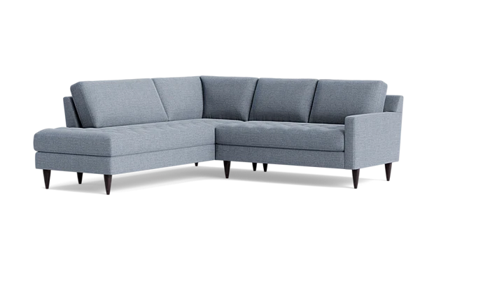 The MCM Sectional With Bumper
