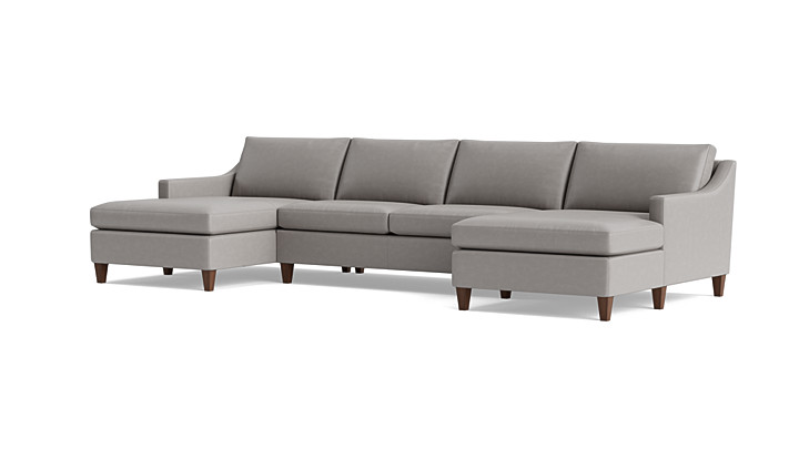 Vera Double Chaise Sectional rendering