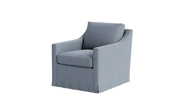 Vera Skirted Chair rendering