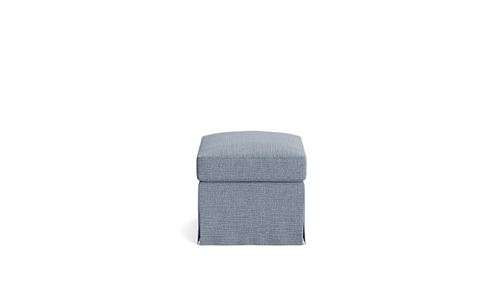 Vera Skirted Ottoman rendering
