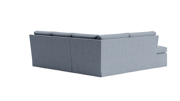 Vera Skirted Sectional With Bumper rendering