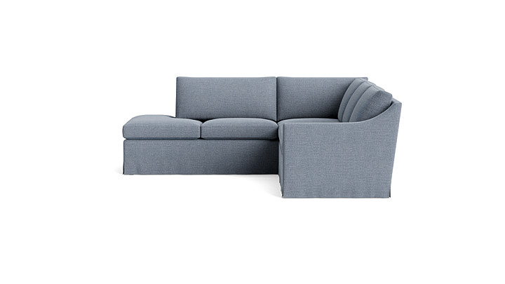 Vera Skirted Sectional With Bumper rendering