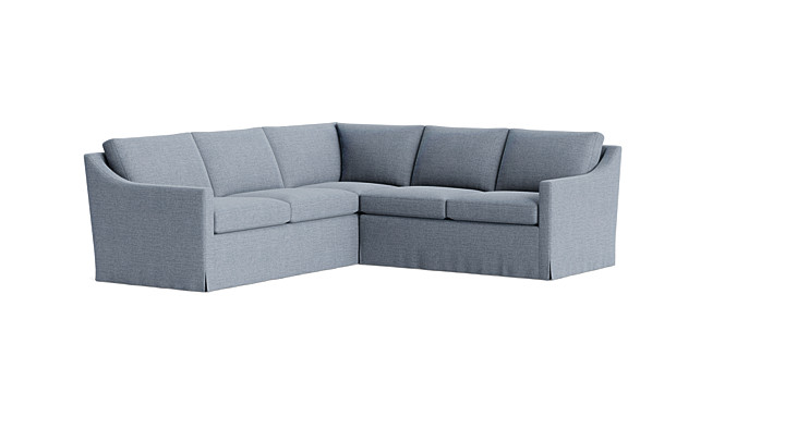 Vera Skirted Sectional rendering
